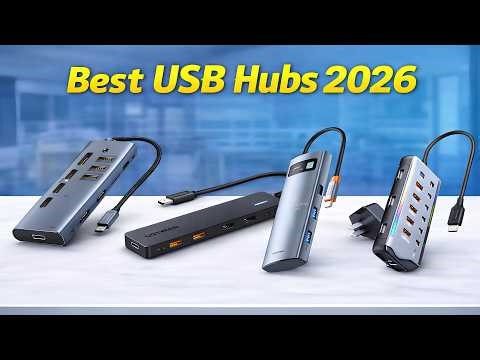 Best USB-C Hubs for Laptops & Tablets in 2026 | Top 5 Must-Have Picks