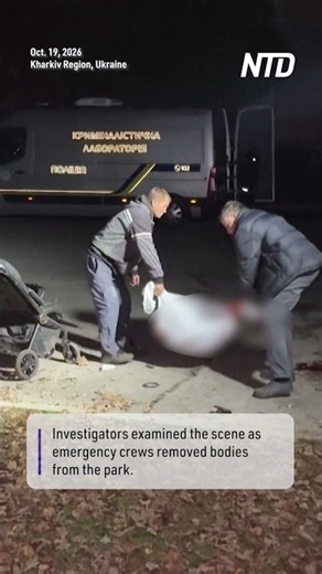 Russian Drone Strikes Park Crowded With Families, Killing 6, Zelenskyy Says