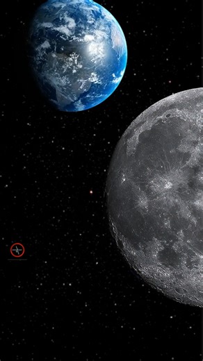 A striking image shows a satellite orbiting close to the Moon, its tiny silhouette contrasting against the bright lunar glow. This rare sight captures a moment where human technology drifts near one of nature’s most iconic celestial bodies. It’s a powerful reminder of how far space exploration has come — where the Moon, once unreachable, now shares its orbit with our machines in the silent vastness of space. #usa #Moon #SpaceX #earth | Video sorprendido para ti