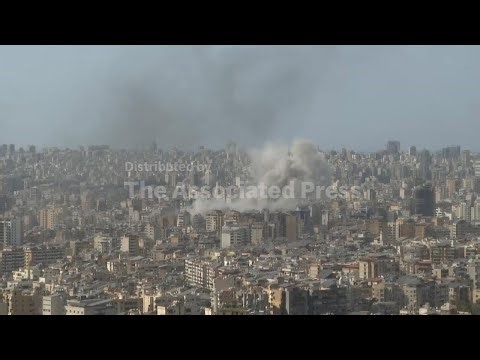 Several explosions hit Beirut