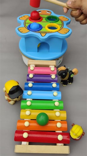 Peaceful Rainbow Toy ASMR | Gentle Taps & Smooth Ball Drops