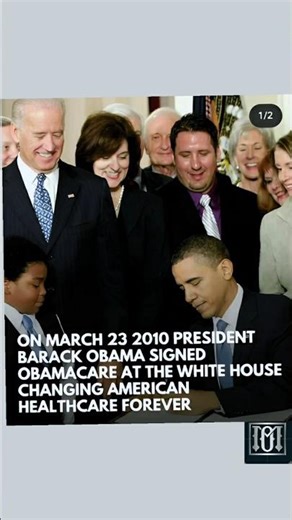 March 23, 2010: The Day Obama Signed Obamacare and Changed American Healthcare Forever 🇺🇸📜 #subscrib