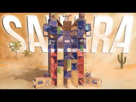 The SAHARA. Opencore Online Defense + 4 Hidden Stashes, Shell for Squad/Clan | Rust Base