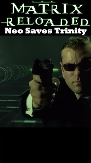 Neo Saves Trinity The Matrix Reloaded 2003