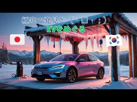 【海外の反応】極寒で崩壊…韓国EVに海外騒然、日本車だけ無傷の理由