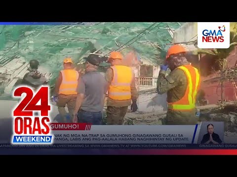 Rescue Efforts continue after building collapse in Angeles | 24 Oras Weekend