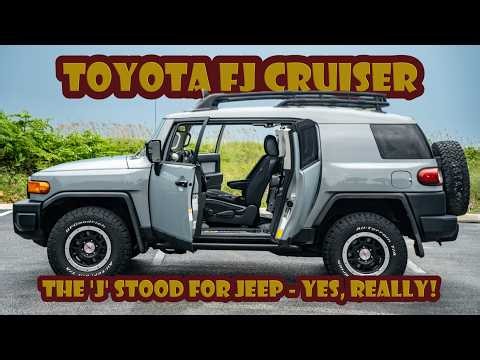 Here’s why the Toyota FJ Cruiser had a competitor’s initial in its name