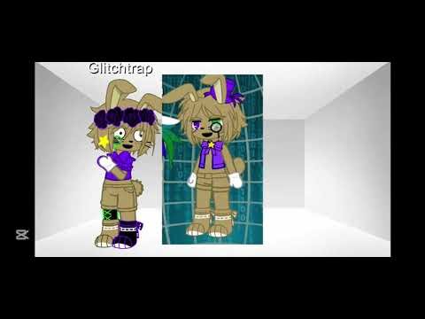 Afton + others react to there first ￼ designs|fnaf|gacha|￼