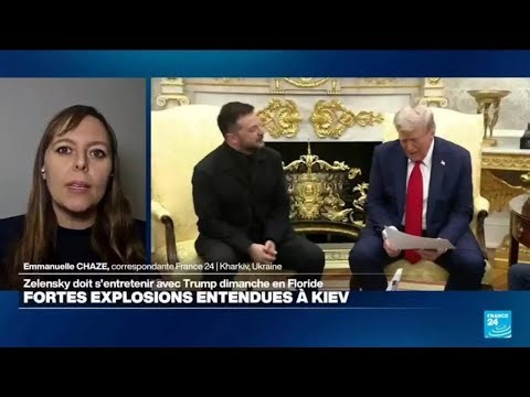 Guerre en Ukraine : des explosions entendues dans la capitale • FRANCE 24