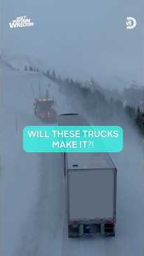 Navigating Icy Roads on the Side of a Cliff | Rocky Mountain Wreckers | Discovery