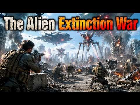 The Alien Extinction War | Humanity’s Last Stand | Full Post-Apocalyptic Audiobook