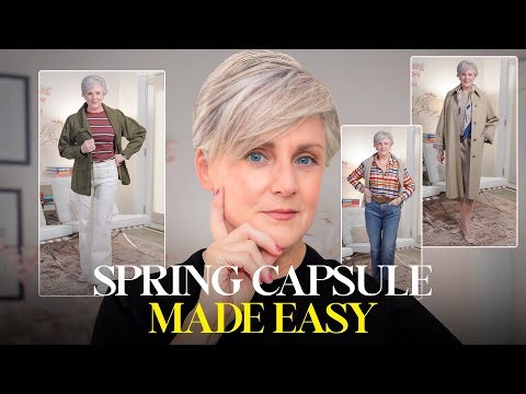 Winter to Spring Capsule Wardrobe | 15 Pieces You'll Actually Wear (Women Over 50)