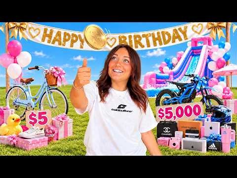 A Coin CONTROLS My Daughter’s Golden Birthday!! 🎂🎁