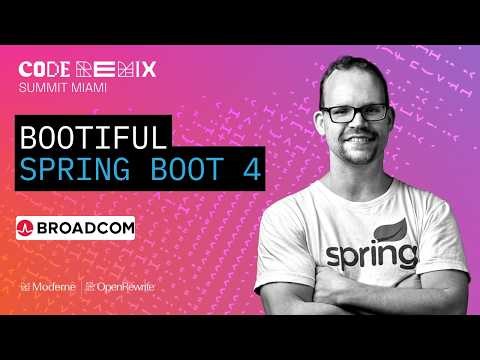 Spring Boot 4: AOT, Modulith, Spring AI & Passkeys | Josh Long