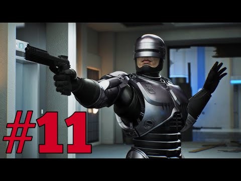 Robocop: Rogue City (2023) - No Commentary Blind Playthrough Part 11