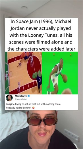 In Space Jam (1996) Michael Jordan Filmed Most Scenes Alone