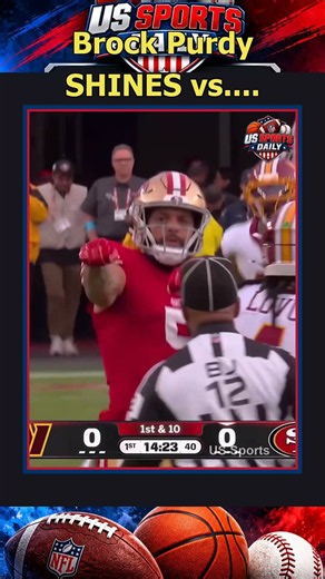 Brock Purdy SHINES vs. Washington! 264 Yards & 111.9 Passer Rating MNF Highlights