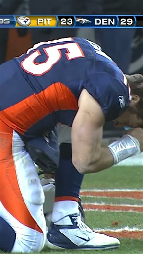 14 years ago today, Tim Tebow and DeMaryius Thomas gave the Broncos a Wild Card win on the first play of OT 🙌 | NFL