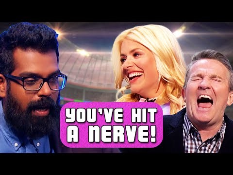 Hilarious Romesh rebels against Holly's game | Play To The Whistle