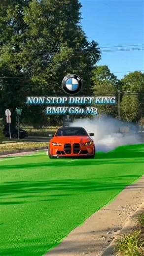 BMW G80 M3: The Ultimate Drift King 😈☠️ #bmw #bmwm3 #g80m3 #driftking #carspotting #viral