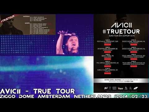 Avicii @ True Tour, Ziggo Dome Amsterdam, Netherlands (2014/02/23)