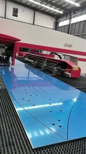 This Machine Cuts Metal Like Butter! CNC Punching Satisfying Process 😳