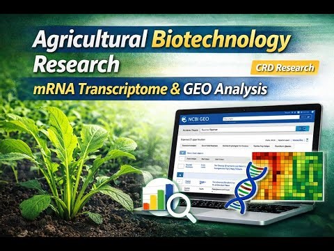 How to Conduct Research in Agricultural Biotechnology (CRD) |Transcriptome & GEO Expression Analysis