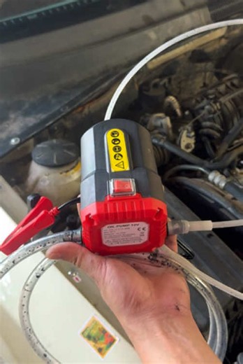 Stop crawling under your car for every oil change—pull the old engine oil out through the dipstick tube instead. #OilExtractor #EngineOilChange #DipstickOilExtractor #ToolUpgrade #BlackFriday