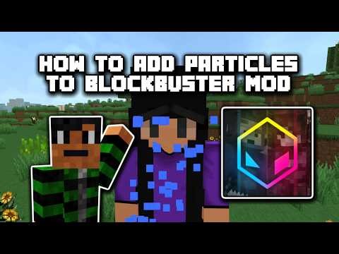 How to make your Actor Cry with Particles effect for Blockbuster mod in Minecraft