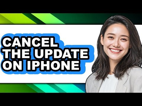 How to Cancel the Update on Iphone (full Guide)