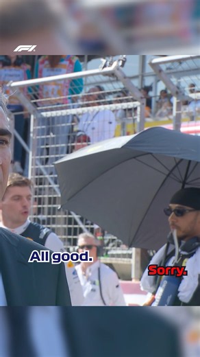 Hamilton and Verstappen Make Contact! ☂️