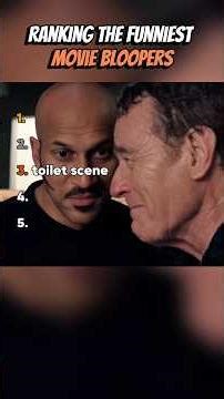 Ranking The Funniest Movie Bloopers #top5 #funny #moments #bloopers #fypシ