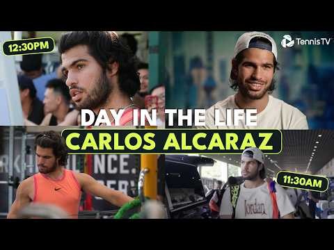 Carlos Alcaraz: A Day In The Life In Shanghai 🤩