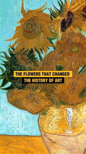 Ella Fontanals Cisneros on Instagram: "Today I will talk to you about Van Gogh’s Sunflowers, a series that goes beyond painting and becomes an emotional portrait of the artist. 🌻 In these works, Van Gogh used color as an inner language: yellow as light, hope, and also as emotional intensity. The sunflowers do not represent just flowers; they represent the human need to express what cannot always be put into words. #art #artandculture #museums #artgallery #contemporaryart"