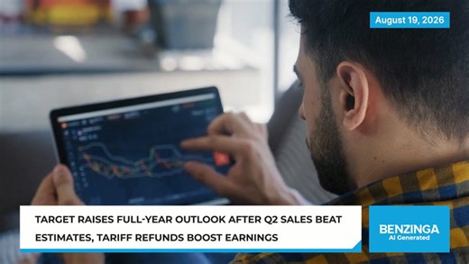 Target raises outlook