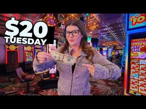 I Tried the $20 Method on 10 NEW Las Vegas Slots!