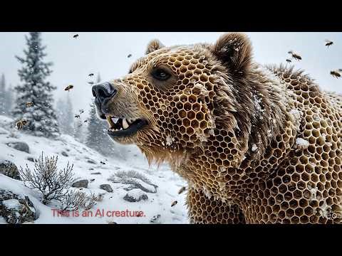 Lost Alien Creature Found in Frozen Wilderness – Humans Save Its Life! 🛸#creature #alien