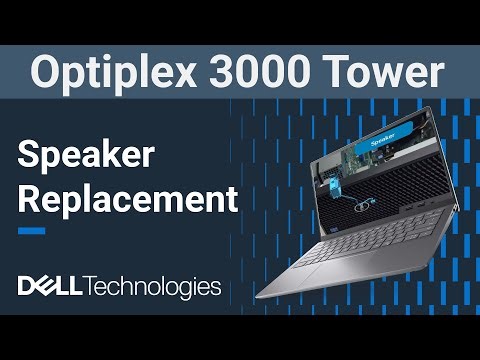 Dell Optiplex 3000 Tower | How to replace the speaker