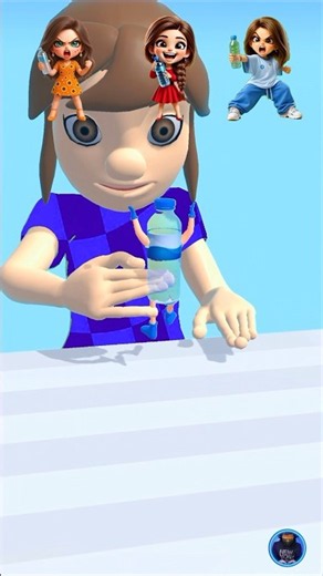 Water Bottle Lvl.6 Gameplay 💧😲 #shorts #gaming #youtubeshorts #games #studentsgaming