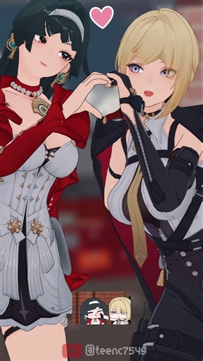 Astra Yao & Evelyn Zachz Winner - Discopled 【Zenless Zone Zero MMD】 #astrayao #evelyn #ゼンゼロ #zzz