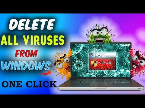 How to DELETE All VIRUS from your PC/Laptop with this FREE Software