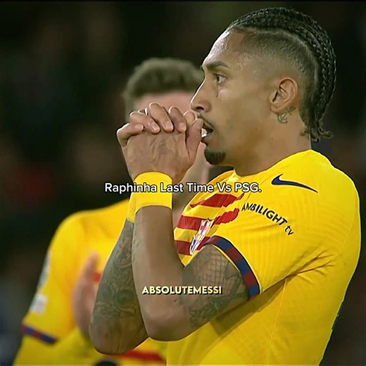 Raphinha Last Time Vs PSG😮‍💨 - Run It Back On Tuesday🔙💙❤️| #barcelonavspsg #ChampionsLeague #UCL #footballedit #raphinha | PSG VS Barcelona Champions League | Raphinha VS PSG 2023/24