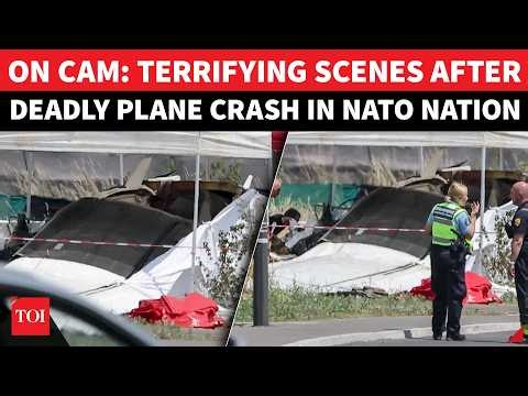 SHOCK VIDEO: Aircraft CRASHES In France; Horrifying Disaster Leaves 11 DEAD | Tragic Scenes On Cam