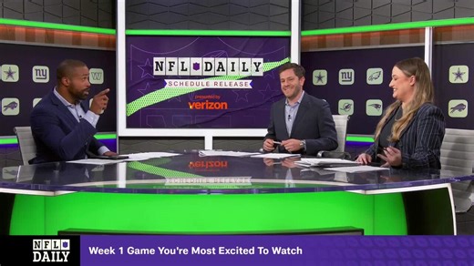 Week 1 games you're most excited for 'NFL Daily Schedule Release'