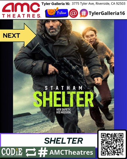 Center On Deafness IE on Instagram: "Open Caption movies at AMC Theatres Tyler Galleria 16 have been updated! 👉 Learn more about AMC On-Screen Subtitles (Open Caption): https://www.amctheatres.com/open-caption 👉 View the Open Caption movie schedule: https://deafcal.org/inland-empire-events/ocmovies/ Now showing with Open Captions: Send Help Melania Shelter Solo Mio 📅 To explore or submit community events through GLAD, BGLAD, CODIE, OCDEAF, and TCGLAD, visit: https://deafcal.org/ ℹ️ Movies wit