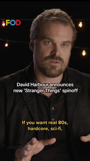 David Harbour announces new 'Stranger Things' spinoff . #comedy #sketch #Eleven #strangerthings5 #finale | Funny Or Die
