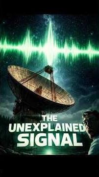 👽 The 72-Second "Alien" Signal That Baffled Scientists! 😱📻 #space #mystery #shorts