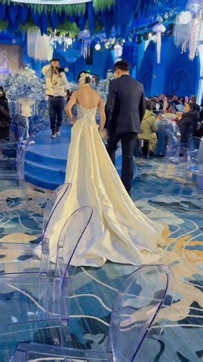 Most Beautiful Bride Entrance Ever | Dream Wedding Walk | Viral Wedding Video #hearttouching #shorts