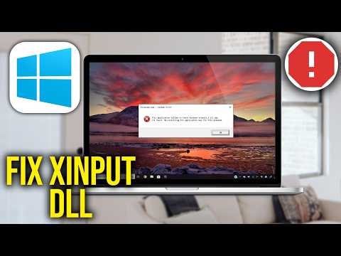 How To Fix The Program can't start because XINPUT1.3.dll is missing from your computer in Windows