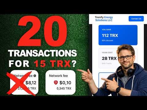 How Buy or Rent TRON Energy / Send USDT Without TRX TRC20 / Tronify